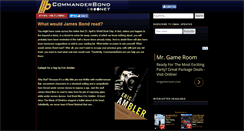 Desktop Screenshot of commanderbond.net
